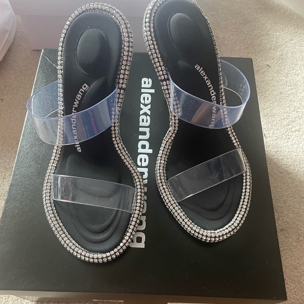 Brand new never worn Alexander Wang  Slide sandal 100% authentic